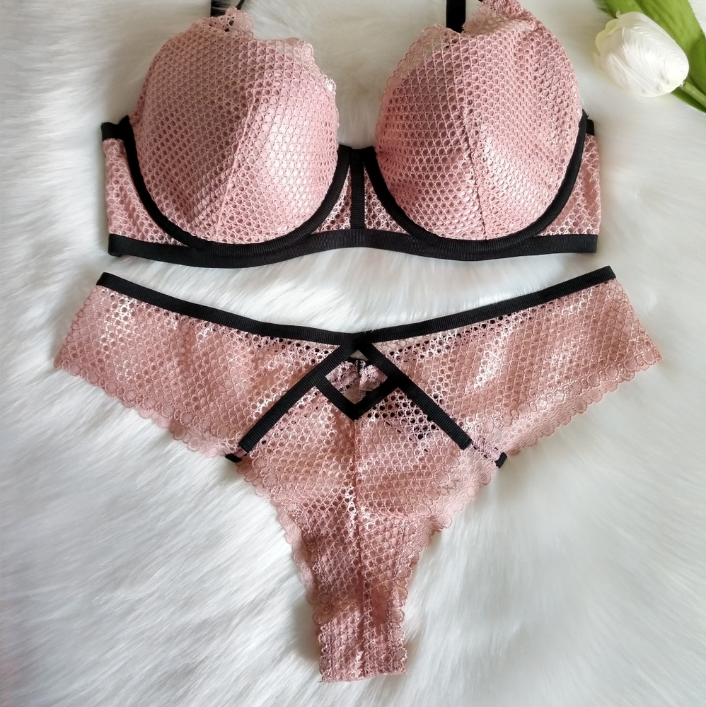 VICTORIA'S SECRET BRA 36D + PANTY L - Picture 3 of 5